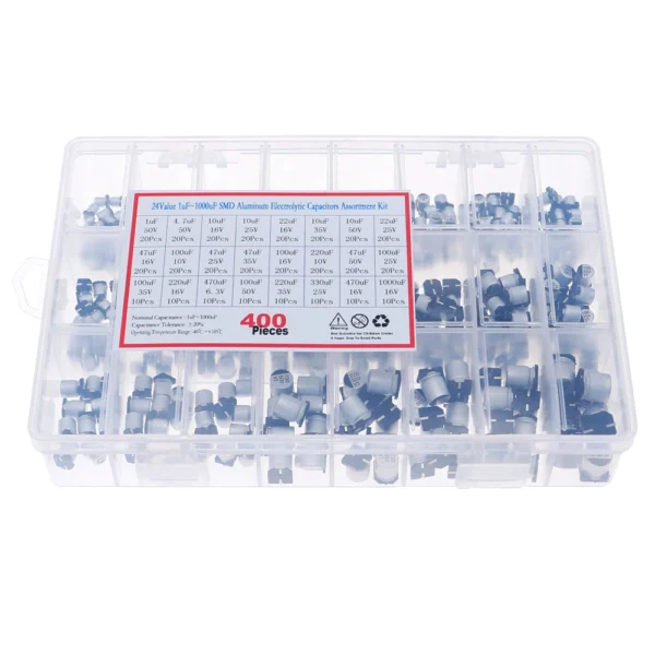 Permanent Jewelry Kit: 400pcs SMD Capacitors Assorted - Image 5
