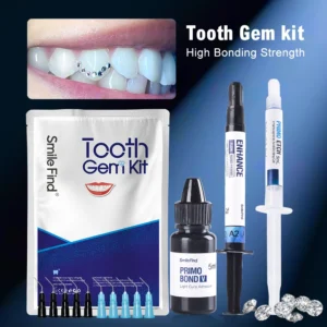 Permanent Jewelry Kit: DIY Tooth Gem with Curing Light