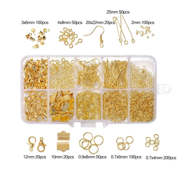 Permanent Jewelry Kit – Alloy Findings, Clasps & Hooks - Image 6